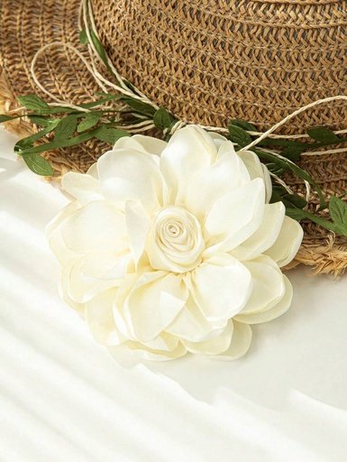 1pc Handmade Burnished Floral Fashion Pin Brooch